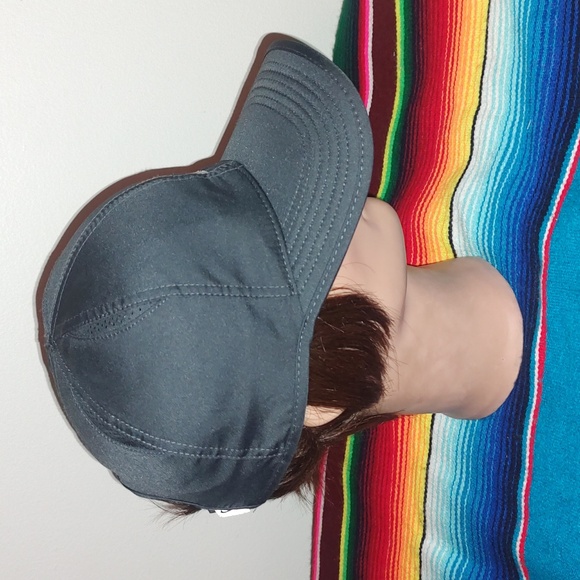 Nike Featherlight Dri-Fit Merchant & Gould Company Adjustable Gray White Hat - Picture 9 of 11